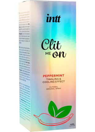 INTT RELEASES - CLIT ME ON PEPPERMIN 12 ML - Orgasmusverstärker