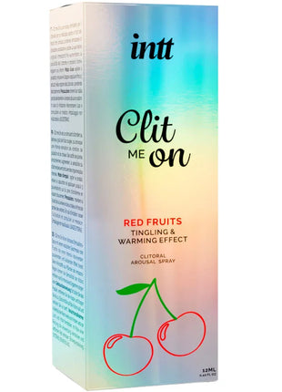 INTT RELEASES - CLIT ME ON RED FRUITS 12 ML - Vibrationseffekt