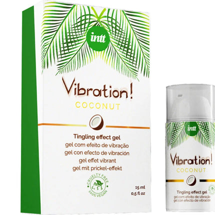 INTT - VIBRATIONSGEL LEISTUNGSSTARKER STIMULIERENDER VEGANER FLÜSSIGER VIBRATOR - Orgasmusverstärker