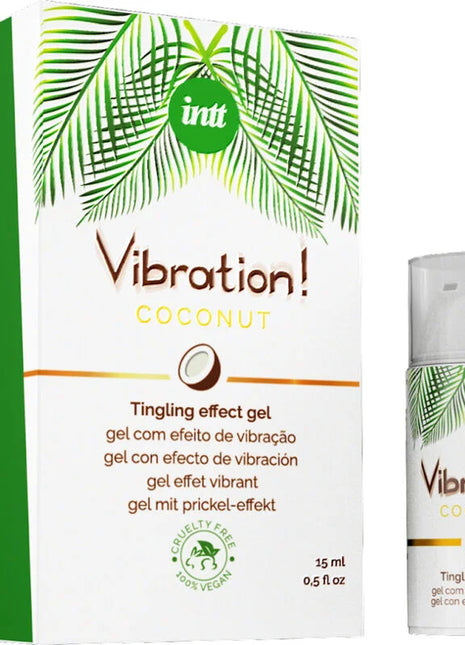 INTT - VIBRATIONSGEL LEISTUNGSSTARKER STIMULIERENDER VEGANER FLÜSSIGER VIBRATOR - Orgasmusverstärker