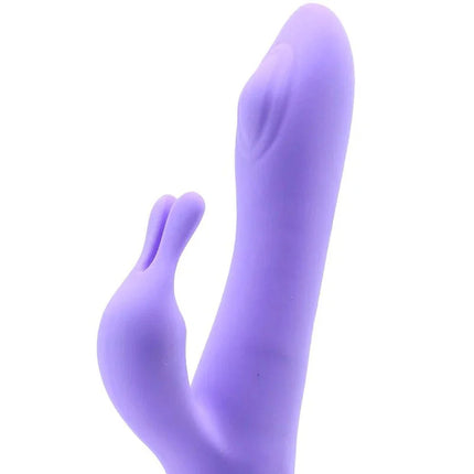 Isabella Vibrator: Violett Weich Vielseitig USB - Rabbit-Vibratoren