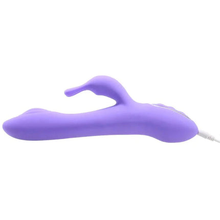 Isabella Vibrator: Violett Weich Vielseitig USB - Rabbit-Vibratoren