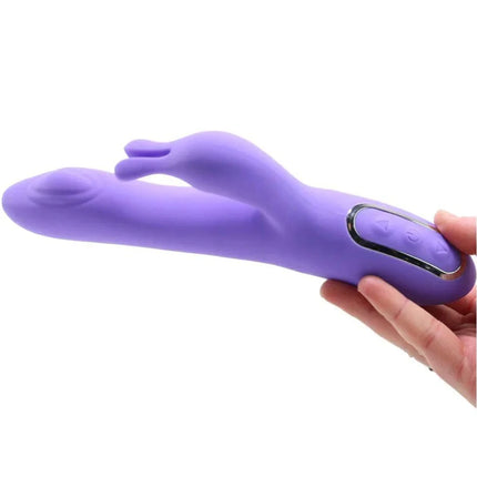 Isabella Vibrator: Violett Weich Vielseitig USB - Rabbit-Vibratoren