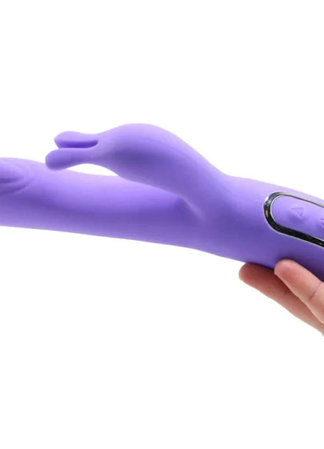 Isabella Vibrator: Violett Weich Vielseitig USB - Rabbit-Vibratoren