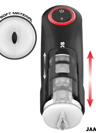 JAMYJOB - AUTOMATISCHER VAGINA-MASTURBATOR MIT GRAVITY-FUNKTION 5 SAUGMODI - Vagina Masturbatoren