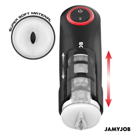 JAMYJOB - AUTOMATISCHER VAGINA-MASTURBATOR MIT GRAVITY-FUNKTION 5 SAUGMODI - Vagina Masturbatoren