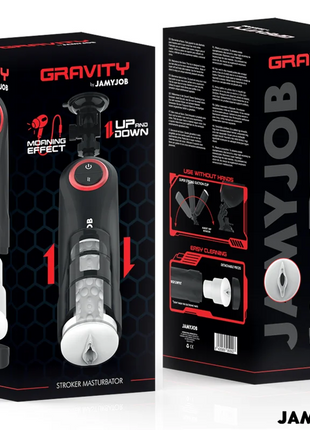 JAMYJOB - AUTOMATISCHER VAGINA-MASTURBATOR MIT GRAVITY-FUNKTION 5 SAUGMODI - Vagina Masturbatoren