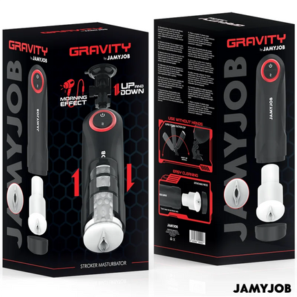 JAMYJOB - AUTOMATISCHER VAGINA-MASTURBATOR MIT GRAVITY-FUNKTION 5 SAUGMODI - Vagina Masturbatoren