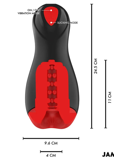 JAMYJOB - CORE-X AUTOMATISCHER MASTURBATOR 5 SAUG- UND VIBRATIONSMODI - Automatischer Masturbator