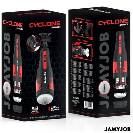 JAMYJOB - CYCLONE AUTOMATISCHER VAGINA-MASTURBATOR 10 ROTATIONS- UND STOSSMODI - Vagina Masturbatoren