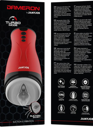 JAMYJOB - DAMERON SAUG- UND VIBRATIONS-MASTURBATOR - Automatischer Masturbator