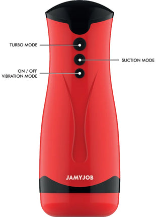 JAMYJOB - DAMERON SAUG- UND VIBRATIONS-MASTURBATOR - Automatischer Masturbator