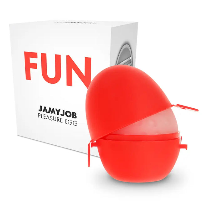 JAMYJOB - EGG MASTURBATOR RED EDITION DISKRETT - Ei-Masturbator