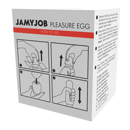 JAMYJOB - EGG MASTURBATOR RED EDITION DISKRETT - Ei-Masturbator