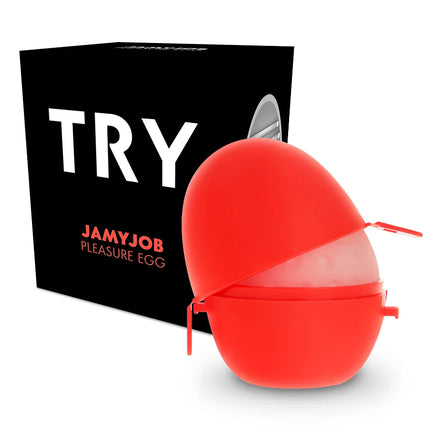JAMYJOB - EGG MASTURBATOR SCHWARZE VERSION DISKRETT - Ei-Masturbator