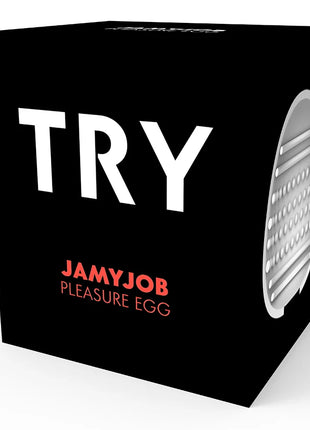 JAMYJOB - EGG MASTURBATOR SCHWARZE VERSION DISKRETT - Ei-Masturbator