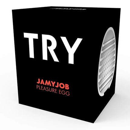 JAMYJOB - EGG MASTURBATOR SCHWARZE VERSION DISKRETT - Ei-Masturbator