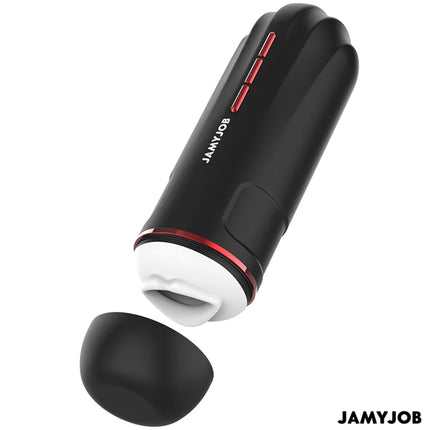 JAMYJOB - MEGABITE AUTOMATISCHER MUNDMASTURBATOR 5 SAUG- UND VIBRATIONSMODI - Mundmasturbator