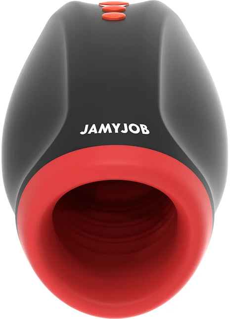 JAMYJOB - NOVAX MASTURBATOR MIT VIBRATION UND KOMPRESSION - Ei-Masturbator