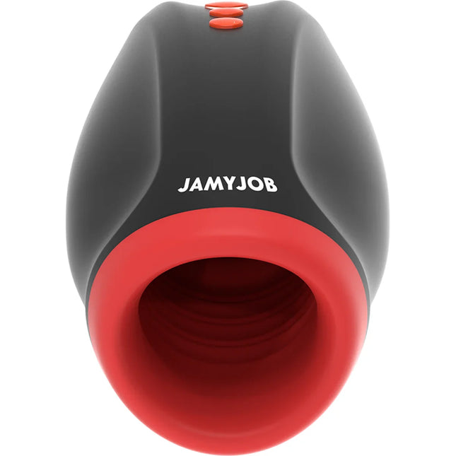 JAMYJOB - NOVAX MASTURBATOR MIT VIBRATION UND KOMPRESSION - Ei-Masturbator