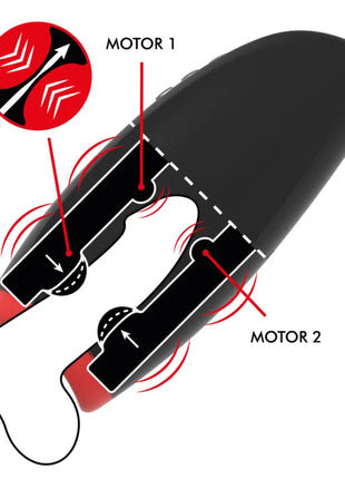 JAMYJOB - NOVAX MASTURBATOR MIT VIBRATION UND KOMPRESSION - Ei-Masturbator