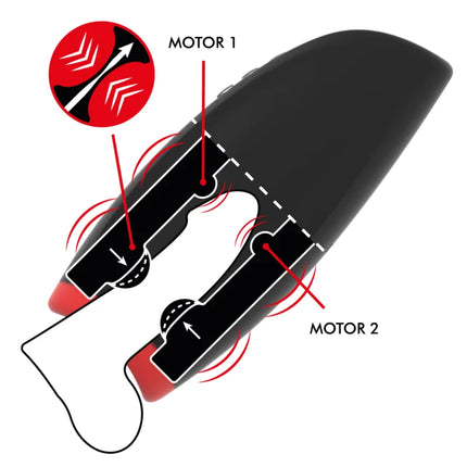 JAMYJOB - NOVAX MASTURBATOR MIT VIBRATION UND KOMPRESSION - Ei-Masturbator