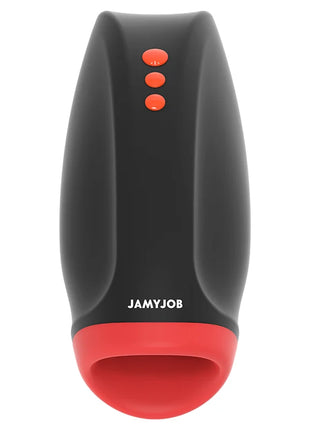 JAMYJOB - NOVAX MASTURBATOR MIT VIBRATION UND KOMPRESSION - Ei-Masturbator