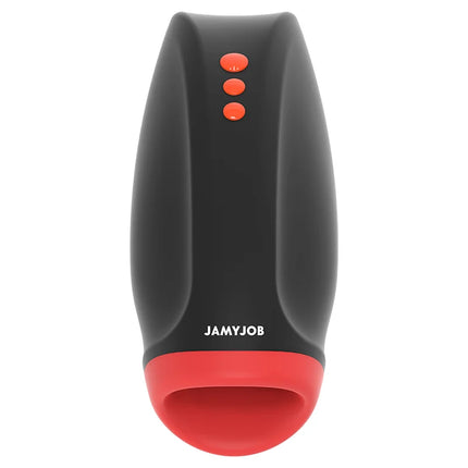 JAMYJOB - NOVAX MASTURBATOR MIT VIBRATION UND KOMPRESSION - Ei-Masturbator