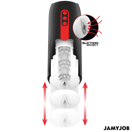 JAMYJOB - PHANTOM AUTOMATISCHER VAGINA-MASTURBATOR 5 SAUG- UND STOSSMODI - Vagina Masturbatoren