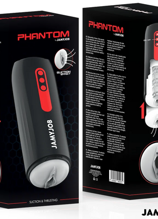 JAMYJOB - PHANTOM AUTOMATISCHER VAGINA-MASTURBATOR 5 SAUG- UND STOSSMODI - Vagina Masturbatoren
