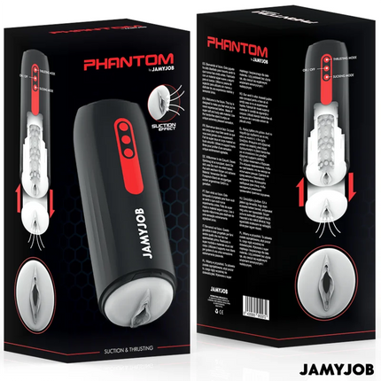 JAMYJOB - PHANTOM AUTOMATISCHER VAGINA-MASTURBATOR 5 SAUG- UND STOSSMODI - Vagina Masturbatoren
