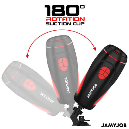 JAMYJOB - PYSTON BASE AUTOMATISCHER MASTURBATOR MIT FERNBEDIENUNG - Realistische Dildos