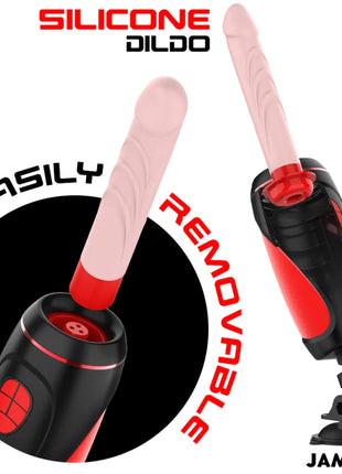 JAMYJOB - PYSTON BASE AUTOMATISCHER MASTURBATOR MIT FERNBEDIENUNG - Realistische Dildos