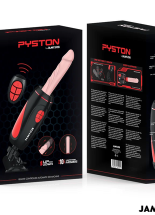 JAMYJOB - PYSTON BASE AUTOMATISCHER MASTURBATOR MIT FERNBEDIENUNG - Realistische Dildos