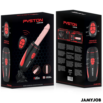 JAMYJOB - PYSTON BASE AUTOMATISCHER MASTURBATOR MIT FERNBEDIENUNG - Realistische Dildos