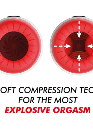 JAMYJOB - ROCKET MASTURBATOR SOFT COMPRESSION TECH UND VIBRATION - Ei-Masturbator