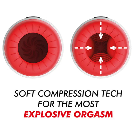 JAMYJOB - ROCKET MASTURBATOR SOFT COMPRESSION TECH UND VIBRATION - Ei-Masturbator