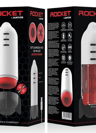 JAMYJOB - ROCKET MASTURBATOR SOFT COMPRESSION TECH UND VIBRATION - Ei-Masturbator