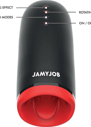 JAMYJOB - SPIN-X HEIZ- UND ROTATIONS-MASTURBATOR - Automatischer Masturbator