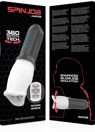 JAMYJOB - SPINJOB ORALSEX-STIMULATOR - Ei-Masturbator