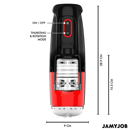 JAMYJOB - STORM AUTOMATISCHER VAGINA-MASTURBATOR 10 ROTATIONS- UND STOSSMODI - Vagina Masturbatoren