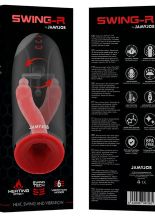 JAMYJOB - SWING-R HEIZEFFEKT SWING TECH UND VIBRATIONS-MASTURBATOR - Automatischer Masturbator