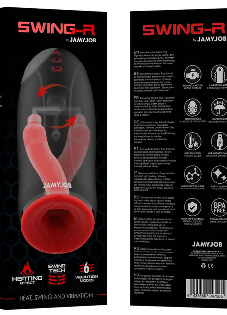 JAMYJOB - SWING-R HEIZEFFEKT SWING TECH UND VIBRATIONS-MASTURBATOR - Automatischer Masturbator