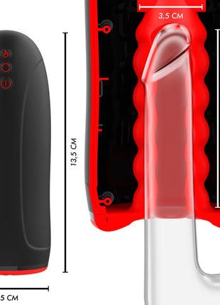 JAMYJOB - SWING-R HEIZEFFEKT SWING TECH UND VIBRATIONS-MASTURBATOR - Automatischer Masturbator