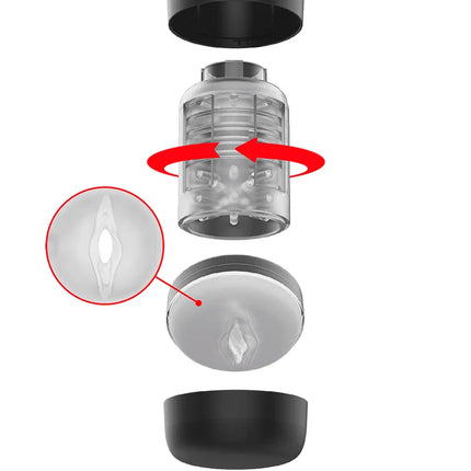 JAMYJOB - TORNADO 360 ROTATE TECH STROKER - Automatischer Masturbator
