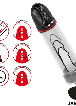 JAMYJOB - XPAND AUTOMATISCHE PUMPE 3 SAUGSTUFEN GRAU