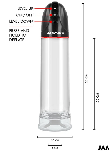 JAMYJOB - XPAND AUTOMATISCHE PUMPE 3 SAUGSTUFEN GRAU