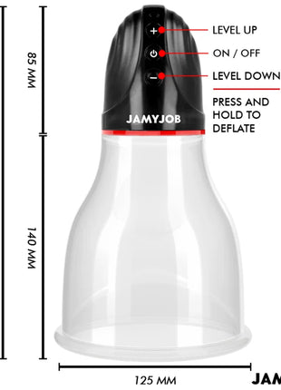 JAMYJOB - XPAND LITE AUTOMATISCHE HODENPUMPE 3 SAUGSTUFEN GRAU