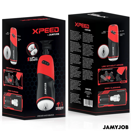 JAMYJOB - XPEED AUTOMATISCHER VAGINA-MASTURBATOR 5 STOSSMODI UND SOUNDEFFEKT - Vagina Masturbatoren