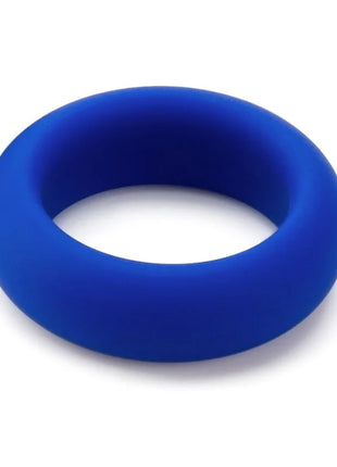 JE JOUE - BLAUER SILIKONRING - MINIMALE STRANGULATION - Penisring ohne Vibration